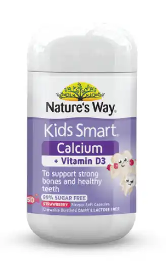 ePharmacy Nature’s way kids smart calcium + vitamin d3 50 soft chewable capsules offer