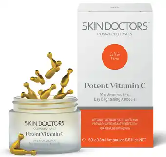 ePharmacy Skin doctors potent vitamin c ampolues 50 pack offer