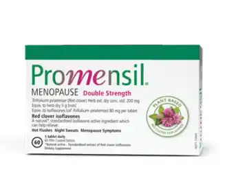 Promensil menopause double strength 60 tablets