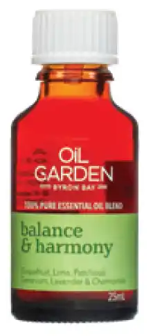 Oil garden balance & harmony essential oil blend 25ml