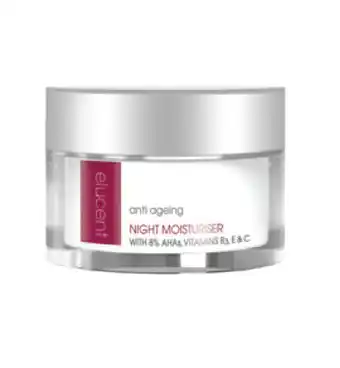 Elucent anti ageing night moisturiser 50g