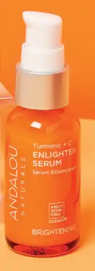 Andalou brightening turmeric + c enlighten serum 32ml