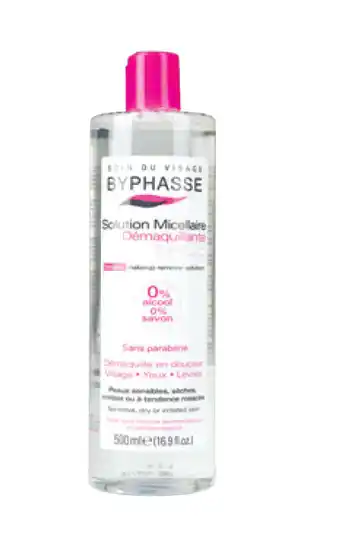 Byphasse micellaire makeup remover solution 500ml