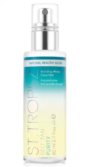 St tropez self tan purity bronzing water face mist 80ml