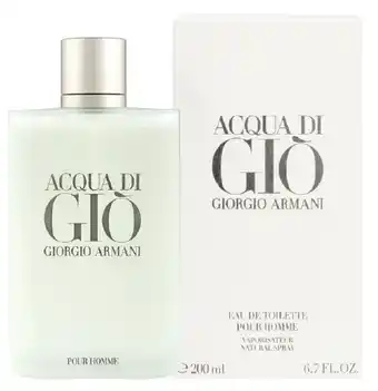 ePharmacy Giorgio armani acqua di giò 200ml edt offer