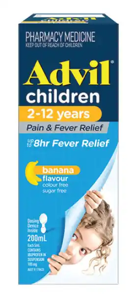 Advil pain & fever children 200ml