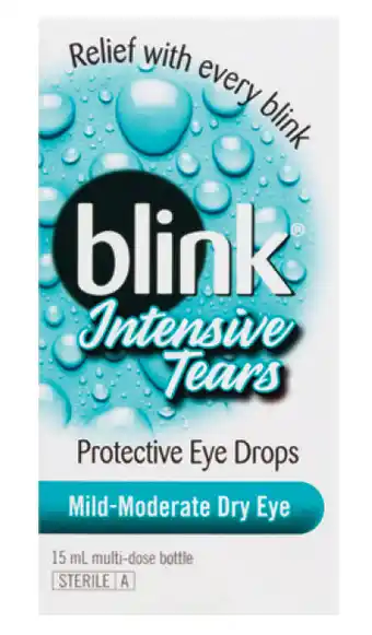 ePharmacy Blink intensive tears dry eye drops 15ml offer