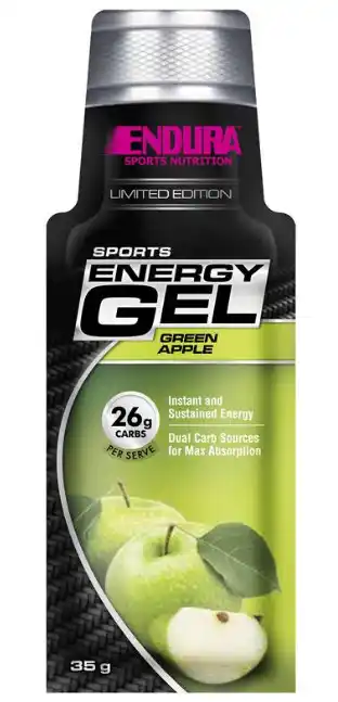 ePharmacy Endura sports energy gel green apple 35g offer