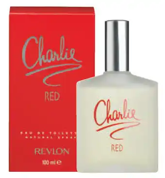 Revlon charlie red eau de toilette spray 100ml