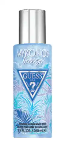 ePharmacy Guess destination mykonos breeze shimmer body mist 250ml offer