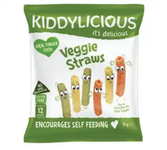 ePharmacy Kiddylicious veggie straws 12g offer