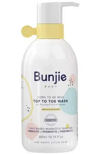 ePharmacy Bunjie top to toe wash 300ml offer