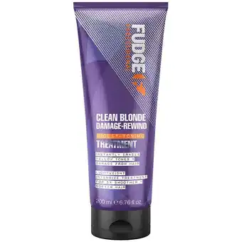 ePharmacy Fudge clean blonde damage rewind violet toning treatment 200ml offer