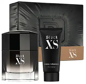 ePharmacy Paco rabanne black xs 100ml edt 2 piece set offer