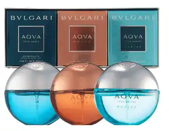 ePharmacy Bvlgari aqva 3 piece mini set offer