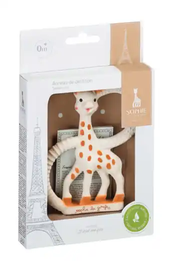 Sophie la girafe teething ring