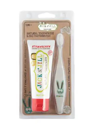 ePharmacy Jack n jill strawberry toothpaste with bunny bio brush offer