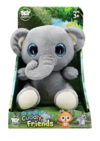 Toy warehouse animal plush - elephant