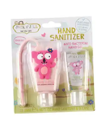 Jack n jill hand sanitiser koala 2x29ml
