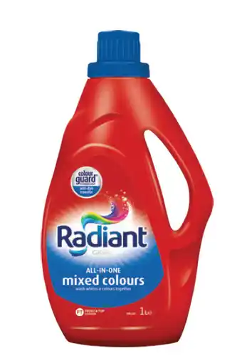 ePharmacy Radiant laundry detergent 1 litre - mixed colour offer