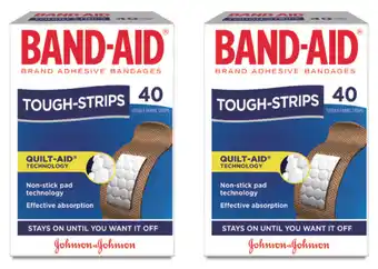 ePharmacy Band-aid tough-strips 40 pack offer