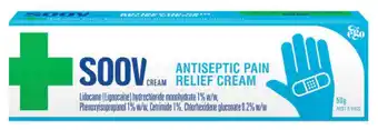 Soov antiseptic pain relief cream 50g