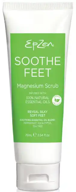 Epzen soothe feet magnesium scrub 75ml