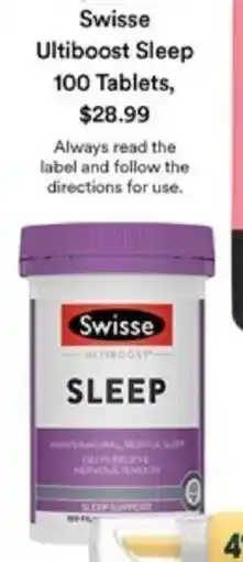 Priceline Swisse Ultiboost Sleep offer