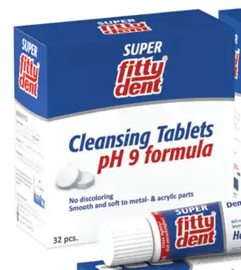 ePharmacy Fittydent denture cleansing tablets 32 pack offer