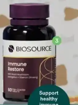 Priceline BIOSOURCE Immune Restore offer