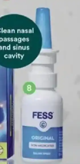 Priceline FESS Saline Spray offer