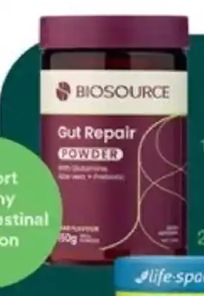 Priceline Biosource gut repair powder, pear flavour offer