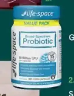 Priceline Life-Space Broad Spectrum Probiotic offer