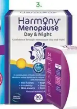 Priceline Harmony Menopause Day & Night offer