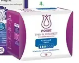 Priceline Poise Thin & Discreet Regular offer