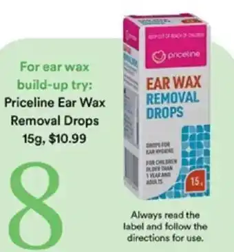 Priceline Priceline Ear Wax Removal Drops offer