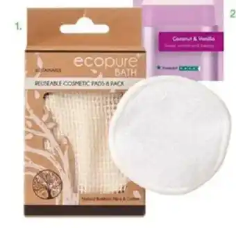Priceline Ecopure Bath Reusable Cosmetic Pads offer
