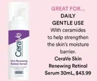 Priceline CeraVe Skin Renewing Retinol Serum offer