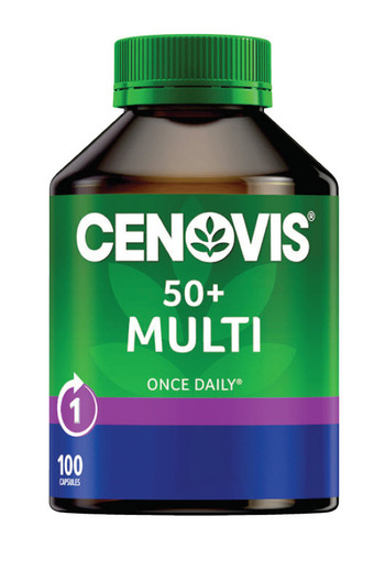 Chemist Warehouse Cenovis once daily 50+ multi 100 capsules offer