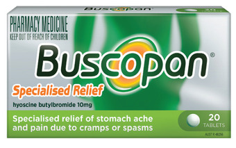 Buscopan 10mg 20 tablets