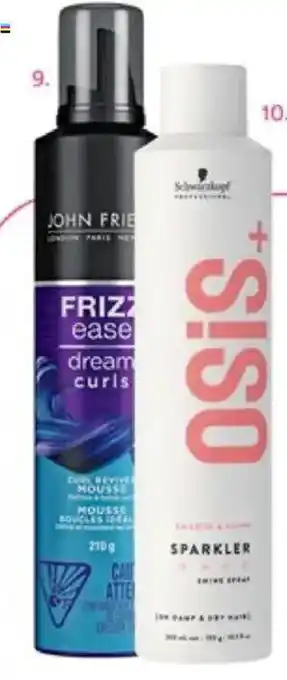 Priceline John Frieda Frizz Ease Curl Reviver Mousse offer