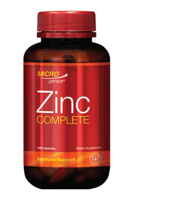 Microgenics zinc complete 120 capsules