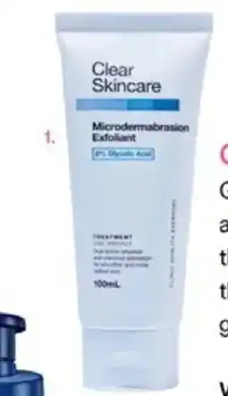 Priceline Clear Skincare Microdermabrasion Exfoliant  8% Glycolic acid offer