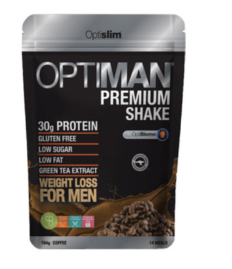 Chemist Warehouse Optislim optiman premium shake coffee shake 784g offer