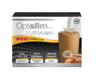 Chemist Warehouse Optislim vlcd platinum salted caramel 21x25g offer