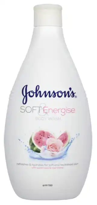Chemist Warehouse Johnson’s soft & energise watermelon body wash 400ml offer