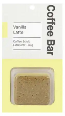 Chemist Warehouse Coffee bar body exfoliator 60g - vanilla latte offer