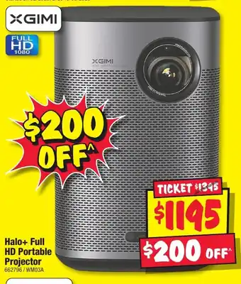 JB Hi-Fi Halo+ Full HD Portable Projector offer