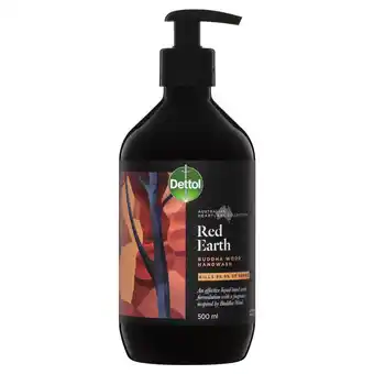 Dettol australian heartland collection hand wash 500ml - red earth