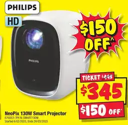 JB Hi-Fi NeoPix 130W Smart Projector offer